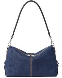 Fendi - Lui Medium Denim Shoulder Bag - Lyst