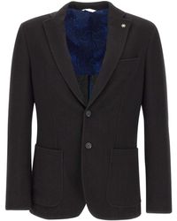 Manuel Ritz - Sempre Textured Blazer - Lyst