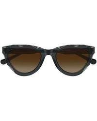 Chloé - Chloé Eyewear Cat-Eye Frame Sunglasses - Lyst