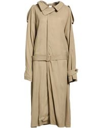 MM6 by Maison Margiela - Two-Tone Long Trench Coat - Lyst