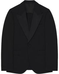 Givenchy - Single-Breasted Deconstructed Jacket - Lyst