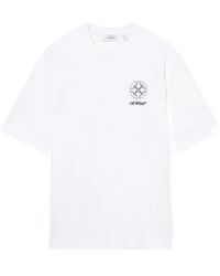 Off-White c/o Virgil Abloh - Logo-Print T-Shirt - Lyst