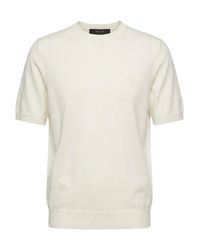 Gucci - Embroidery Fine Knit Top - Lyst