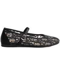 Dior - Round-Toe Ballet Flats - Lyst