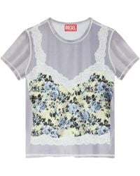 DIESEL - T-Ileni T-Shirt - Lyst