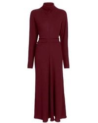 Proenza Schouler - Soren Roll-Neck Fine-Ribbed Maxi Dress - Lyst