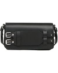 MM6 by Maison Margiela - Buckle Detailed Small Shoulder Bag - Lyst