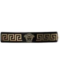 Versace - Medusa Greca Hair Clip - Lyst