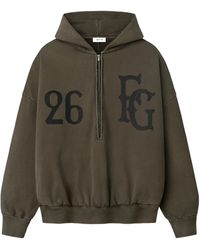 Fear Of God - Baseball Club Half Zip Hoodie - Lyst