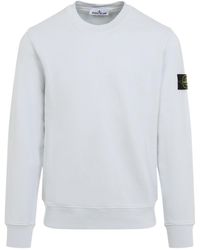 Stone Island - Compass Patch Crewneck Sweatshirt - Lyst