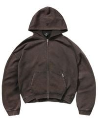 Represent - Initial Boxy Zip Through Hoodie - Lyst