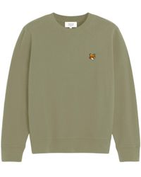 Maison Kitsuné - Fox-Motif Sweatshirt - Lyst