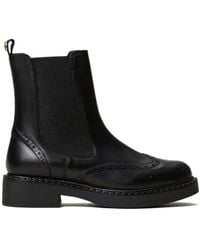 Twinset - 40Mm Leather Chelsea Boots - Lyst