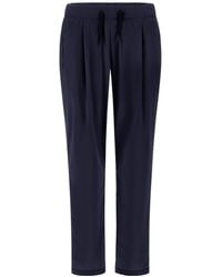 Herno - Straight-Leg Drawstring Trousers - Lyst