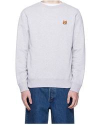 Maison Kitsuné - Maison Kitsuné Fox Head Regular Sweatshirt - Lyst