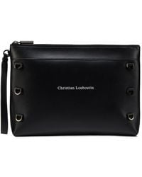 Christian Louboutin - Logo Wristlet Clutch Bag - Lyst