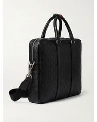 Gucci - Gg Emblem Large Briefcase - Lyst