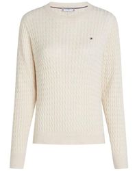 Tommy Hilfiger - Twisted Knitted Sweater - Lyst