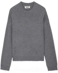Zadig & Voltaire - Marko Wool Jumper - Lyst