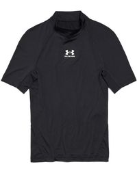 Balenciaga Under Armour Edition Mock Neck T-Shirt in Black