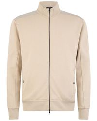 Herno - Zip-Up High Neck Sweatshirt - Lyst