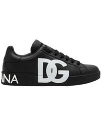 Dolce & Gabbana - Portofino Spoiler Sneakers - Lyst