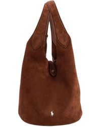 Polo Ralph Lauren - Logo Detail Tote Bag - Lyst