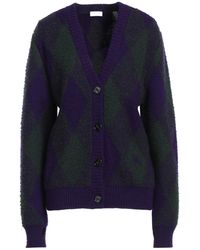 Burberry - Geometric Pattern Wool Knit Sweater - Lyst
