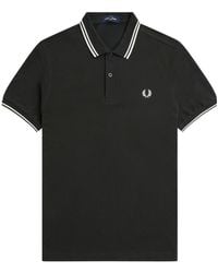 Fred Perry - M3600 Twin Tipped Polo Shirt - Lyst