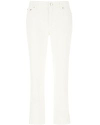 Michael Kors - Michael Slim Cut Cropped Jeans - Lyst