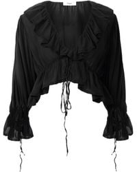 Chloé - Chloé Ruffle Detailed Shirt - Lyst