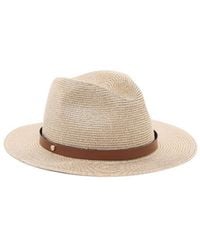 Emporio Armani - Decorative Band Straw Hat - Lyst