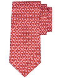 Ferragamo - Frog Print Silk Tie - Lyst