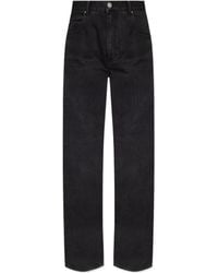 Isabel Marant - Joanny Logo-Patch Jeans - Lyst