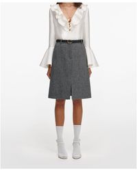 Self-Portrait - Ruffle Top - Lyst