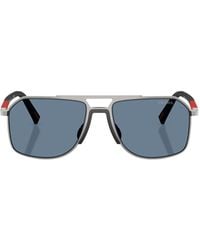 Prada Linea Rossa - Prada Eyewear Linea Rossa Pilot Frame Sunglasses - Lyst