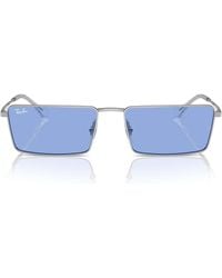 Ray-Ban - Emy Rectangular Sunglasses - Lyst