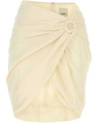 Isabel Marant - Sabrina Draped Mini Skirt - Lyst