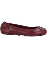 Tory Burch - Minimalist Leather Ballet Flats - Lyst