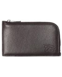 Burberry - Pop Check Zip Card Case - Lyst