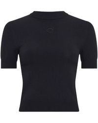 Marine Serre - Crew Neck Sweater - Lyst