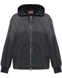 DIESEL - J-Ade Hooded Jacket - Lyst
