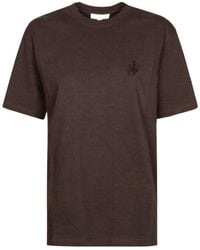 JW Anderson - Jw Anderson Short-Sleeved Crewneck T-Shirt - Lyst