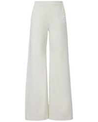 Nili Lotan - Reed Cotton Wide-Leg Pants - Lyst