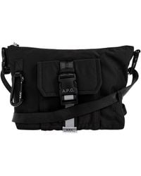 A.P.C. - Trek Buckle Crossbody Bag - Lyst