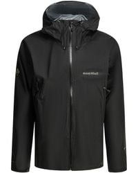 Montbell - Rain Trekker Logo-Print Hooded Jacket - Lyst