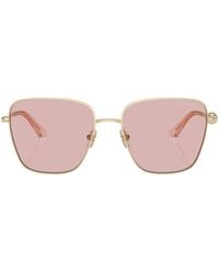 Jimmy Choo - Eyewear Square Frame Sunglasses - Lyst