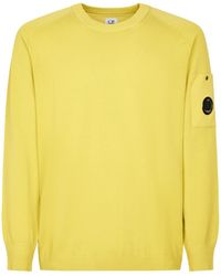 C.P. Company - Crewneck Lens Jumper - Lyst