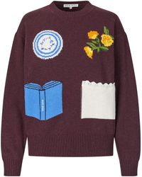 Stine Goya - Crew Neck Long-Sleeved Knitwear - Lyst