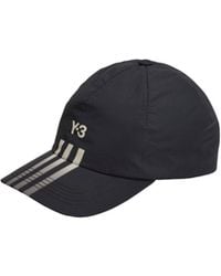Y-3 - Striped Baseball Cap - Lyst